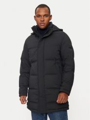 Hechter Paris Kurtka puchowa 45017 142205 Czarny Regular Fit. Czarne kurtki Hechter Paris, m, bez wzorów, z puchu, bez kaptura. Za 1,229.00 zł.