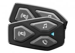 Intercom motocyklowy INTERPHONE U-COM 3, komplet na 2 kaski. Słuchawki bezprzewodowe Interphone. Za 935.99 zł.