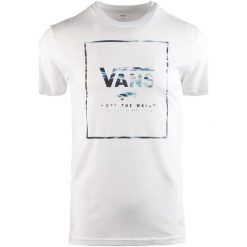 Vans T-Shirt Męski Print Box Biały L. T-shirty sportowe marki Vans. W wyprzedaży za 69.00 zł.