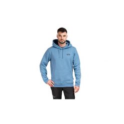 Bluza turystyczna męska P-6 Label Uprisal Hoody. Niebieskie bluzy z kapturem Patagonia, m, bez wzorów, z materiału, z kapturem. Za 439.99 zł.
