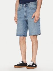 Levi's® Szorty jeansowe 478™ 001JM-0005 Niebieski Baggy Fit. Niebieskie szorty m, bez wzorów, z bawełny. Za 259.99 zł.