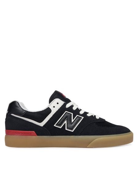 New Balance Tenisówki Numeric 574 Vulc UN574VBA Czarny. Czarne trampki New Balance, m, bez wzorów, bez zapięcia. Za 449.99 zł.
