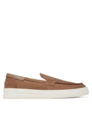 Filling Pieces Półbuty Signature Loafer 79128261108 Beżowy. Brązowe eleganckie półbuty Filling Pieces, bez wzorów, ze skóry, bez obcasa, bez zapięcia. Za 919.99 zł.