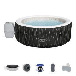 Dmuchane SPA wanna z hydromasażem 6 od. Bestway 60059. Czarne piżamy Bestway, l, bez wzorów, z materiału, bez ramiączek. Za 1,999.00 zł.