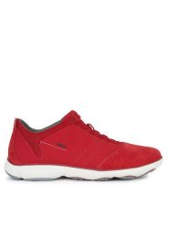 Geox Sneakersy U Nebula U52D7B 01122 C7015 Czerwony. Czerwone buty sportowe casual Geox, bez wzorów, z materiału, bez zapięcia. Za 529.99 zł.