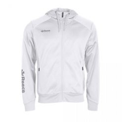 Bluza dresowa z kapturem zapinana na zamek Reece Australia Core TTS. Białe bluzy z kapturem REECE, l, bez wzorów, z dresówki, z kapturem. Za 248.30 zł.