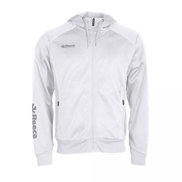 Bluza dresowa z kapturem zapinana na zamek Reece Australia Core TTS. Białe bluzy z kapturem REECE, l, bez wzorów, z dresówki, z kapturem. Za 235.85 zł.