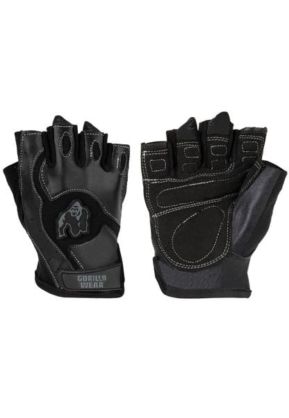 Mitchell Rękawiczki treningowe - Czarny. Czarne rękawiczki GORILLA WEAR, bez wzorów, z bawełny. Za 170.50 zł.