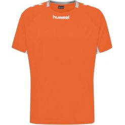 Koszulka sportowa z krótkim rękawem męska Hummel Core Team Jersey S/S. Brązowe t-shirty sportowe Hummel, bez wzorów, z jersey, bez ramiączek, do piłki nożnej. Za 37.00 zł.