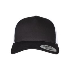 Czapka Flexfit 5-panel retro 2-tone. Białe czapki z daszkiem FLEXFIT, bez wzorów. Za 86.50 zł.