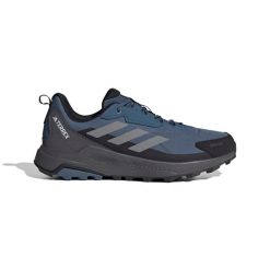 Buty trekkingowe adidas Terrex Anylander Rain.Rdy. Niebieskie buty trekkingowe Adidas, bez wzorów, z materiału, bez zapięcia. Za 344.50 zł.