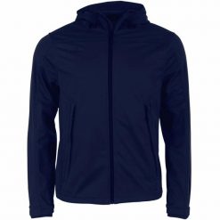 Kurtka puchowa Stanno Prime Softshell. Niebieskie kurtki STANNO, xl, bez wzorów, prążkowane, z kapturem. Za 360.50 zł.