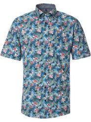 CASAMODA Koszula - Comfort fit - w kolorze niebieskim rozmiar: XL. Niebieskie koszule CASAMODA, xl, bez wzorów, z bawełny, bez kołnierzyka, bez ramiączek. Za 119.40 zł.