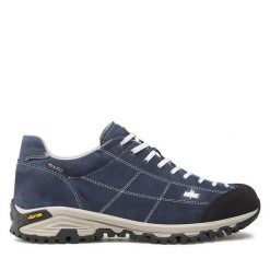 Trekkingi Lomer. Niebieskie buty trekkingowe LOMER, bez wzorów, bez zapięcia. Za 599.99 zł.
