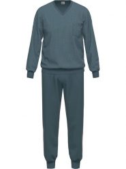 Ammann Piżama w kolorze granatowym rozmiar: 58. Niebieskie piżamy Ammann, bez wzorów, z bawełny, bez ramiączek. Za 108.99 zł.