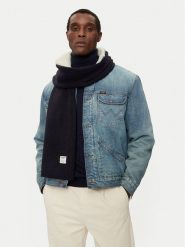 Pepe Jeans Szalik PM060138 Granatowy. Niebieskie szaliki Pepe Jeans, bez wzorów, z jeansu. Za 219.99 zł.