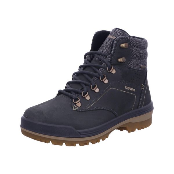 Buty do chodzenia męskie Lowa Winterstiefel Nera Gtx. Brązowe buty turystyczne Lowa, na zimę, bez wzorów, z jeansu, za kostkę, bez zapięcia, trekkingowe. Za 972.35 zł.