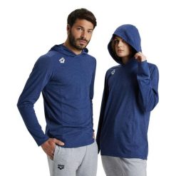 Bluza Arena Team Long Sleeve T-Shirt Panel z kapturem. Niebieskie bluzy z kapturem Arena, s, bez wzorów, z bawełny, z kapturem. Za 149.99 zł.