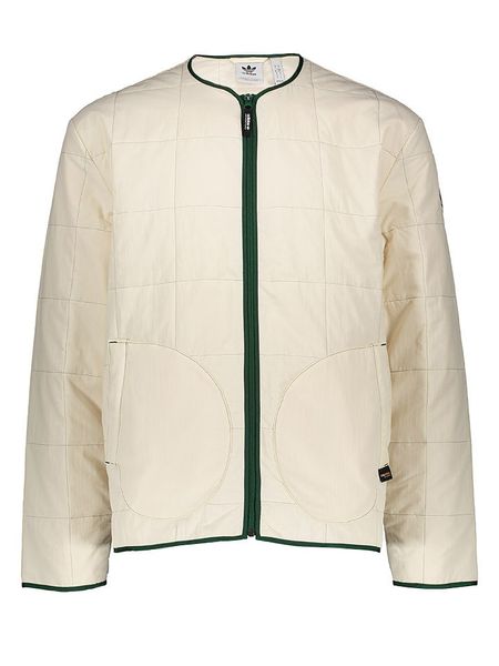 Adidas Kurtka przejściowa w kolorze beżowym rozmiar: S. Brązowe kurtki Adidas, s, bez wzorów, bez kaptura. Za 235.95 zł.