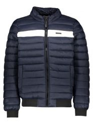 Pepe Jeans Kurtka pikowana w kolorze granatowym rozmiar: S. Niebieskie kurtki Pepe Jeans, s, bez wzorów, z jeansu, bez kaptura. Za 230.00 zł.