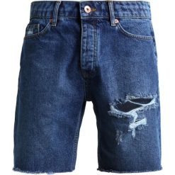 Topman Szorty jeansowe dark blue. Szorty marki Topman, m, z bawełny. W wyprzedaży za 149.25 zł.
