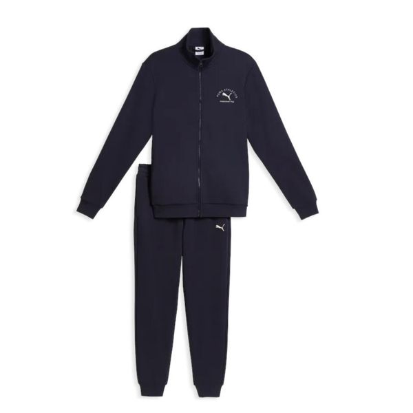 Puma Dres Class Tr Dorośli. Niebieskie komplety dresowe Puma, s, bez wzorów, z bawełny, bez ramiączek. Za 341.99 zł.