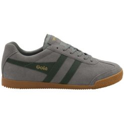 Sneakersy Gola Harrier. Szare buty sportowe casual Gola, bez wzorów, bez zapięcia. Za 427.50 zł.