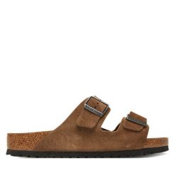 Klapki Birkenstock. Brązowe klapki Birkenstock. Za 469.99 zł.