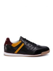 QUAZI Sneakersy QZ-64-04-000654 Czarny. Czarne buty sportowe casual QUAZI, bez wzorów, ze skóry, bez zapięcia. Za 369.99 zł.