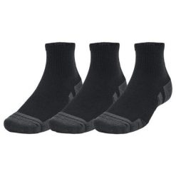 Skarpety treningowe Under Armour Performance Tech 3 Pack. Czarne skarpety Under Armour, bez wzorów. Za 58.35 zł.