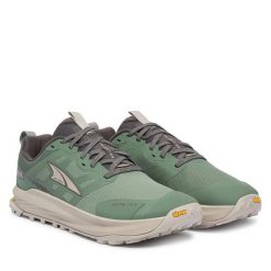 Buty do biegania Altra. Zielone buty do biegania Altra, bez wzorów, z gore-texu, bez zapięcia, do biegania, gore-tex. Za 799.99 zł.