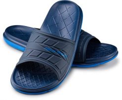 Klapki basenowe dla dorosłych Aqua Speed Aspen. Czarne klapki Aqua-Speed, z materiału. Za 79.99 zł.