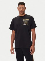 Plein Sport T-Shirt FAEC MTK8354 STE001N Czarny Loose Fit. Czarne t-shirty sportowe Plein Sport, bez wzorów, z bawełny, bez ramiączek. Za 359.99 zł.