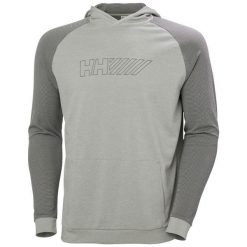 Bluza z kapturem Helly Hansen Lifa Tech Lite. Szare bluzy z kapturem Helly Hansen, m, bez wzorów, z kapturem. Za 355.00 zł.