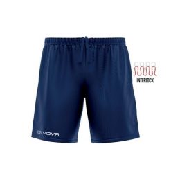 Szorty sportowe Givova Capo niebieskie. Niebieskie krótkie spodenki sportowe Givova, xl, bez wzorów, z materiału. Za 54.02 zł.