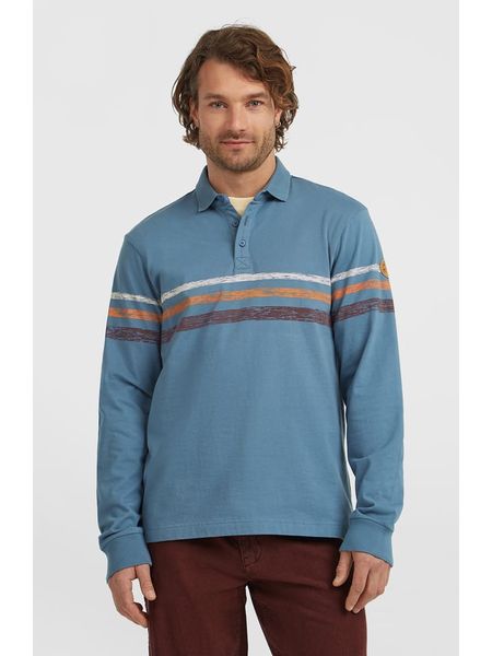 O'Neill Koszulka polo w kolorze niebieskim rozmiar: XL. Niebieskie koszulki polo O'Neill, xl, bez wzorów, bez kołnierzyka, bez ramiączek. Za 130.81 zł.