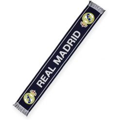 Szalik kibicowski Real Madryt. Szaliki REAL MADRID, bez wzorów, z materiału. Za 94.45 zł.