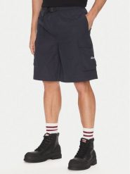 Robe di Kappa Szorty materiałowe Giovani 67124BW Granatowy Regular Fit. Niebieskie szorty Robe di Kappa, m, bez wzorów, z materiału. Za 809.99 zł.