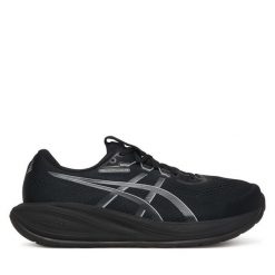 Buty do biegania Asics. Czarne buty do biegania ASICS, bez wzorów, bez zapięcia, do biegania. Za 719.99 zł.