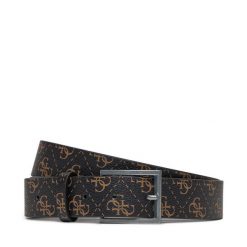 Pasek Męski Guess. Brązowe paski Guess, z aplikacjami. Za 289.99 zł.