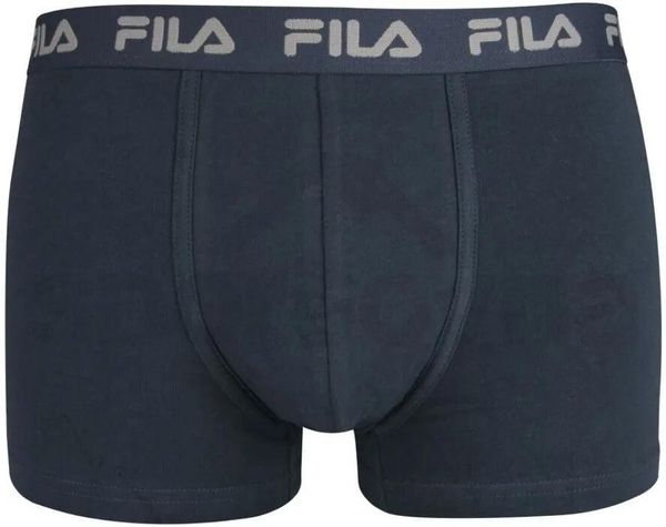 Bokserki męskie Fila 1-pak granatowe. Czarne bokserki 661, m, bez wzorów, z bawełny. Za 113.99 zł.