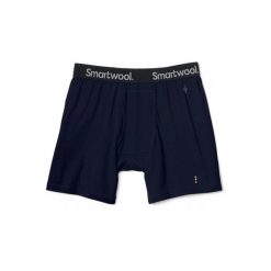 Bokserki Smartwool Merino Boxer Brief. Niebieskie bokserki Smartwool, m, bez wzorów. Za 212.55 zł.