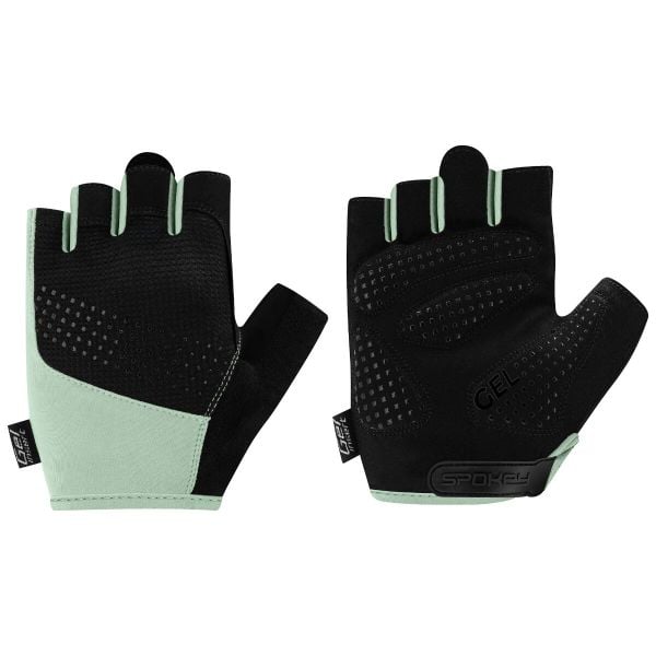 Rękawiczki rowerowe Spokey Avare. Czarne rękawiczki Spokey, bez wzorów. W wyprzedaży za 41.99 zł.