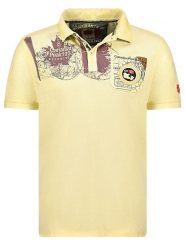 Canadian Peak Koszulka polo "Kimaceak" w kolorze żółtym rozmiar: L. Żółte koszulki polo Canadian Peak, l, bez wzorów, z bawełny, bez kołnierzyka, bez ramiączek. Za 123.82 zł.