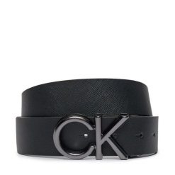 Pasek Męski Calvin Klein. Czarne paski CALVIN KLEIN, bez wzorów. Za 179.99 zł.