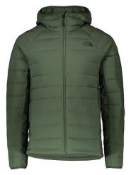 The North Face Kurtka puchowa "Belleview" w kolorze zielonym rozmiar: S. Zielone kurtki The North Face, na zimę, s, bez wzorów, z puchu, bez kaptura. Za 576.40 zł.