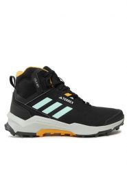 Adidas Trekkingi Terrex AX4 Mid Beta COLD.RDY IF7433 Czarny. Czarne botki sznurowane Adidas, bez wzorów, z materiału, bez obcasa, bez zapięcia. Za 699.99 zł.
