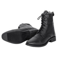 Sztyblety jeździeckie zimowe START Winter Prof2. Czarne sztyblety START, bez wzorów, z materiału, bez obcasa, bez zapięcia. Za 348.99 zł.
