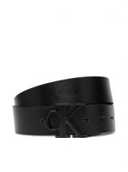Calvin Klein Pasek Męski Ck Buckle Tumbled 35Mm Adj/Rev LV04D7049G Czarny. Czarne paski CALVIN KLEIN, bez wzorów, ze skóry. Za 289.99 zł.