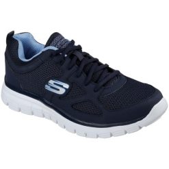 Buty na co dzień męskie SKECHERS BURNS AGOURA lekkie. Czarne buty do biegania Skechers, bez wzorów, bez zapięcia, do biegania. W wyprzedaży za 199.00 zł.